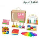 Montessori Educative Learning Wooden Educational Box 25-36 months