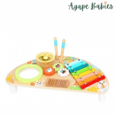 Montessori Educative Learning Wooden Multi-Functional Instrument Music Center