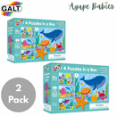 [2 Pack] Galt 4 Puzzles In A Box - Ocean