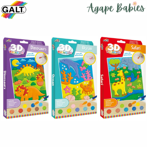 [2 Pack] Galt 3D Paint-It - 3 Designs