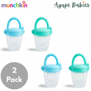 [2 Pack] Munchkin Silicone Baby Food Feeder - 2pk