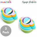 [2 Pack] Munchkin Connect-A-Cup ™ Bath Strainers