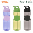 [3 Pack] Renga Moly Tritan Water Bottle With Straw - 730ML (3 Colors)