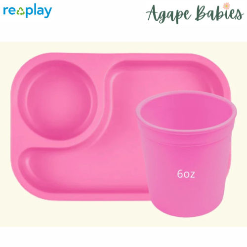 Re-play Recycled Toddler Feeding Set - 3 Colours