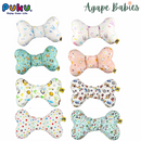 Puku Baby Pillow Minky Fabric Butterfly Shape - 8 Designs