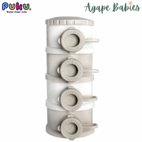Puku Milk Powder Dispenser Container Stackable Design - 3 Colors
