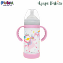 Puku Stainless Steel Insulated Training Bottle 240ml - Pink