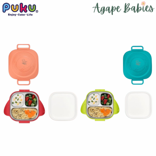 Puku Stainless Steel Lunch Box With Insulation - 2 Colors