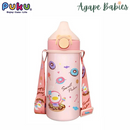 Puku Dreamer 2 in 1 Insulated Straw and Spout Bottle 500ml - Pink