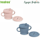 Haakaa Silicone Sip-N-Snack Cup - 2 Colors