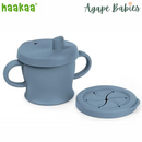 Haakaa Silicone Sip-N-Snack Cup - 2 Colors