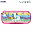 UNME by Puku Waterproof Pencil Case School Stationery Pouch Hard Case - 6 Designs