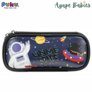 UNME by Puku Waterproof Pencil Case School Stationery Pouch Hard Case - 6 Designs