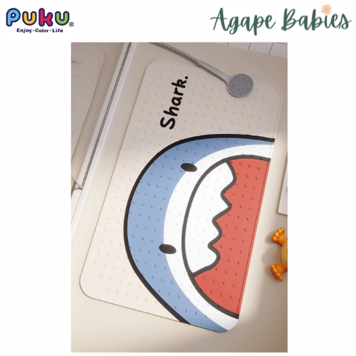 Puku Anti-Slip Bath Mat Shower Mat With Suction Cups (40x70cm) - 10 Designs