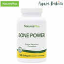 Natures Plus Bone Power (Osteo Nutrients w/Boron), 180 sgls. Exp: 12/26