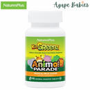 Natures Plus Source of Life Animal Parade KidGreenz Chewable - Tropical Fruit, 90 tabs. Exp: 10/26