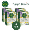 [Bundle Of 4] Traditional Medicinals Organic Chamomile with Lavender, 16 bags Exp: 04/28