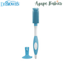 [Bundle Of 2] Dr.Brown's Soft Touch Baby Bottle Brush, Narrow-Neck