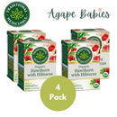 [Bundle Of 4] Traditional Medicinals Organic Heart Tea with Hawthorn & Hibiscus, 16 bags Exp: 04/28