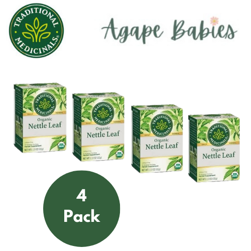[Bundle Of 4] Traditional Medicinals Organic Nettle Leaf, 16 bags Exp: 07/25