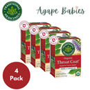 [Bundle Of 4] Traditional Medicinals Throat Coat Tea, 16 bags Exp:04/28