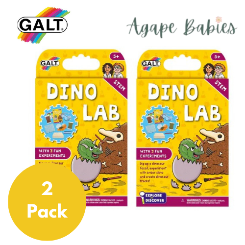 [2 Pack] Galt Dino Lab