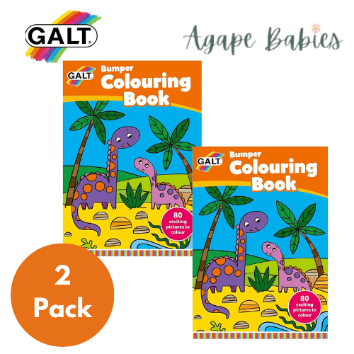 [2-Pack] Galt Bumper Colouring Book