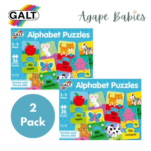 [Bundle Of 2] Galt Alphabet Puzzles