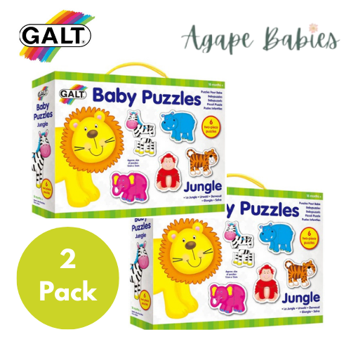 [Bundle Of 2] Galt Baby Puzzles - 4 Designs