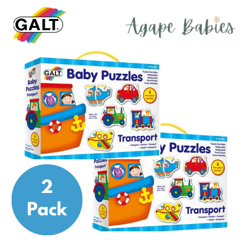 [Bundle Of 2] Galt Baby Puzzles - 4 Designs