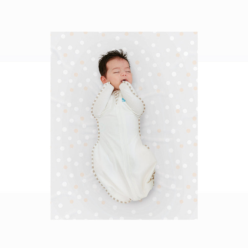 Love To Dream Swaddle UP Organic 1.0 TOG (Stage 1) - Cream