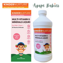 KinderNurture Multi-Vitamin & Minerals Liquid, 450ml. Exp: 01/26