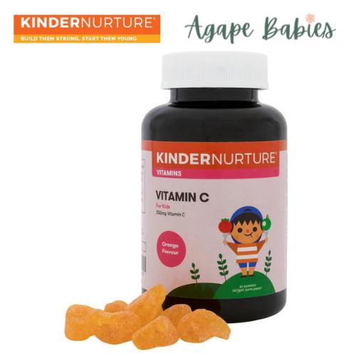 KinderNurture Vitamin C, 60 Gummies Exp: 06/25