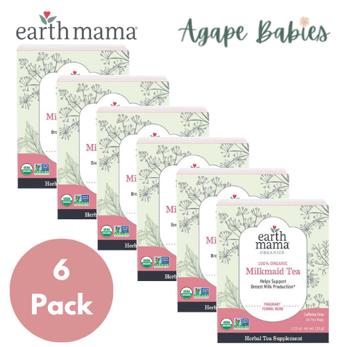 Earth Mama Angel Baby Organic Milkmaid Tea (Pack of 6)