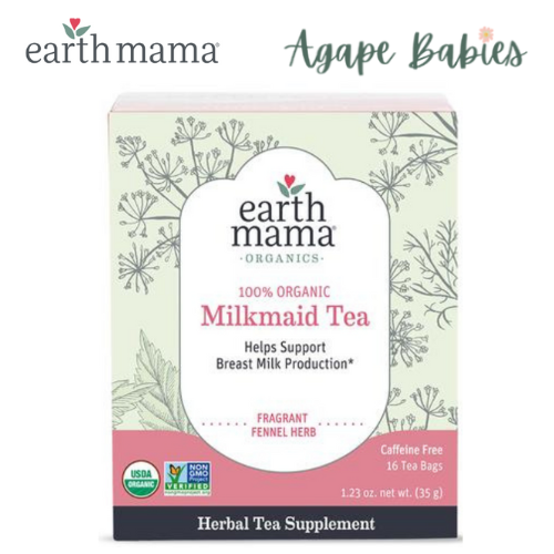 Earth Mama Angel Baby, Organic Milkmaid Tea, 16 Tea Bags Exp: 07/26