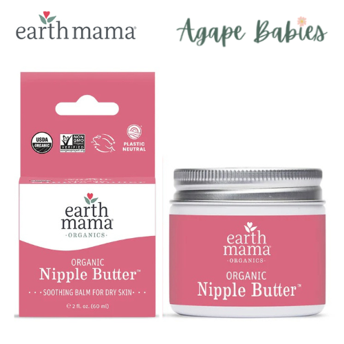 Earth Mama Organic Baby Nipple Butter 2 fl oz (60 ml) Exp: 01/27