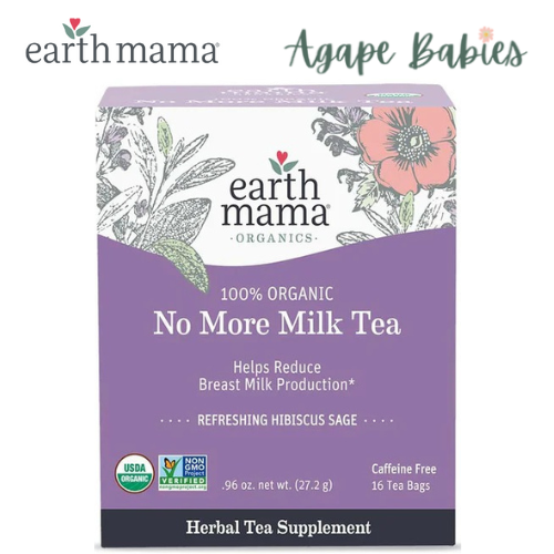 Earth Mama Organic No More Milk Tea (16 Tea Bags)