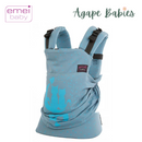 Emeibaby Hybrid Wrap Conversion Baby Carrier - Full Cats Turquoise