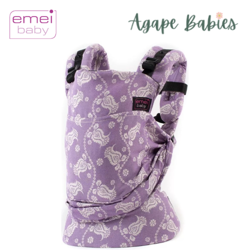 Emeibaby Wrap Conversion Toddler+ Carrier - Full Paisley Lilac