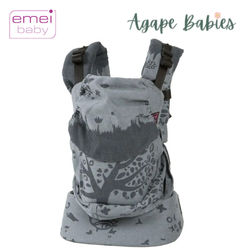 Emeibaby Wrap Conversion Toddler+ Carrier - Full Treemei Dark Grey