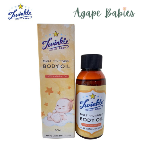 Twinkle Baby Multi-Purpose Body Oil 80ml Exp: 01/26