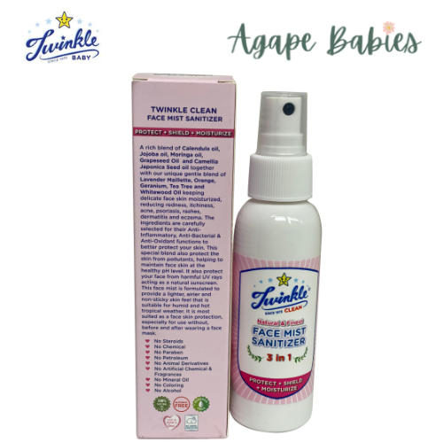 Twinkle Baby 3-in-1 Face Mist Sanitizer 100ml Exp: