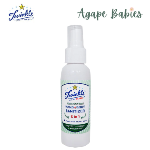 Twinkle Baby 3-in-1 Hand + Body Sanitizer 100ml Exp: 08/26