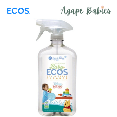 ECOS Earth Friendly Baby Ecos Nursery,Toy & Table Cleaner Free & Clear Disney 17oz