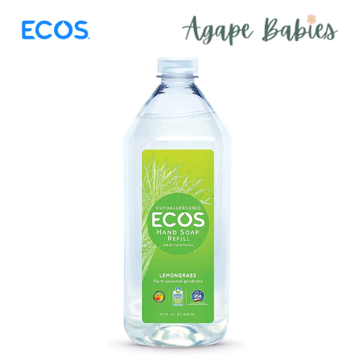 ECOS Hand Soap Lemongrass Refill 32oz/946ml Exp: 12/26