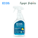 ECOS Stain + Odor Remover - Lemon 22oz/650ml Exp: 08/27