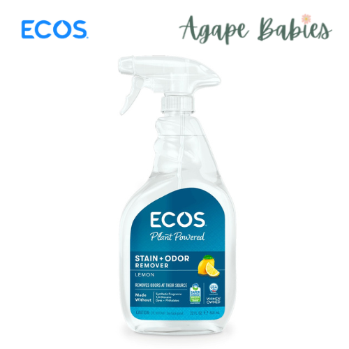 ECOS Stain + Odor Remover - Lemon 22oz/650ml Exp: 07/26