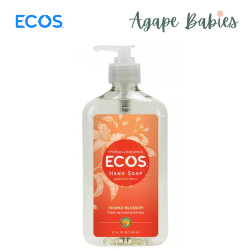 ECOS Earth Friendly Hand Soap - Organic Orange Blossom, 500ml