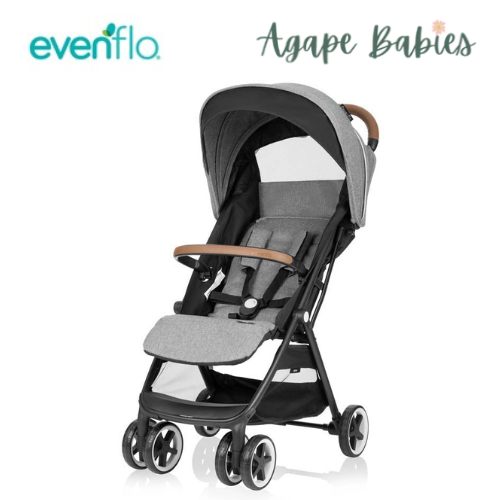 Evenflo Gold Otto Self-Folding Lightweight Travel Stroller - Moonstone Gray