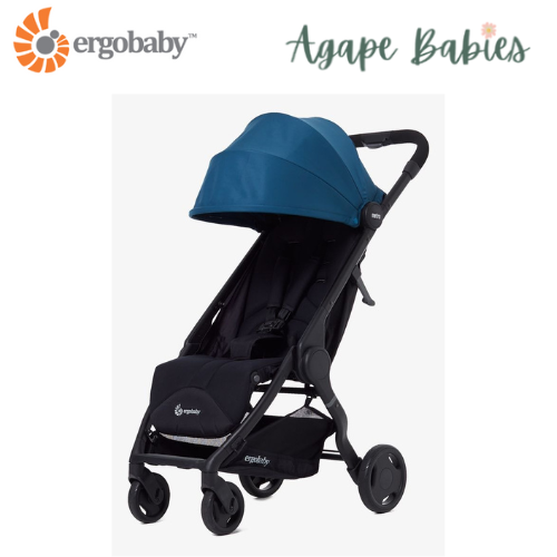 Ergobaby Metro Compact City Stroller - Marine Blue - (Comes With ErgoPromise 10-Year Guarantee)